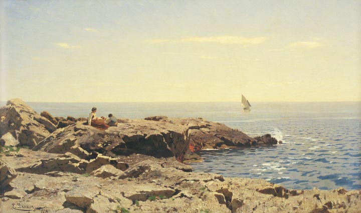 Eugen Ducker On the Seashore